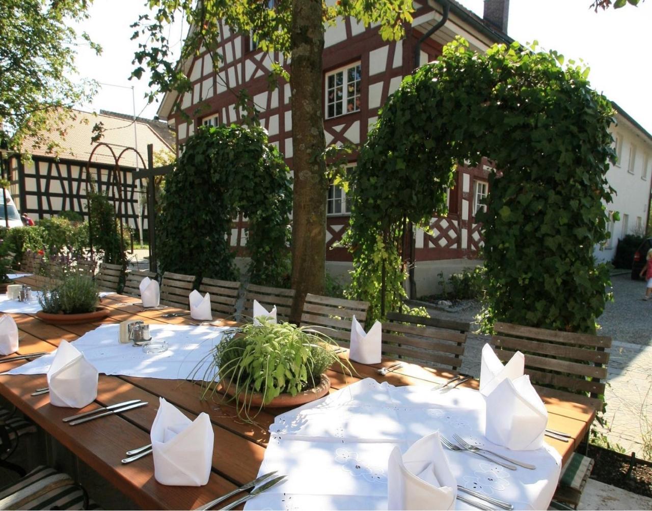 Historisches Gasthaus Hotel Hirschen Horn Gaienhofen  Exterior foto